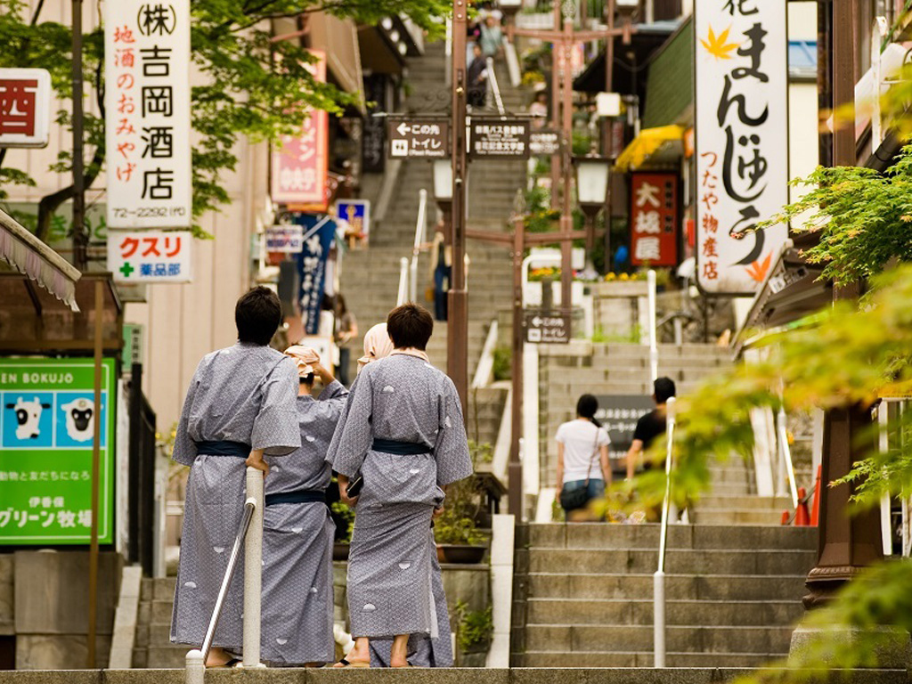 伊香保温泉石段街